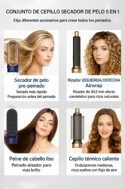 Cepillo Multifunción 5-en-1 | Edición Profesional